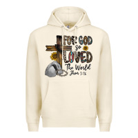 Tofu for god so loved the world jhon Premium Hoodie - CowhideDigitalArt