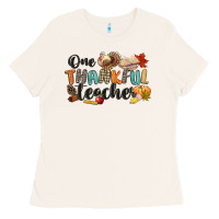 Bone one thankful teacher Ladies Tee - CowGirlArtShop