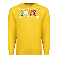 Lemon love tooth and tooth fairy Premium Sweatshirt - AdoDesignShop