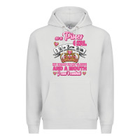 Dove Grey As A Pisces Girl I Was Born With My Heart On My Sleeve And A Mouth Premium Hoodie - Jasminsmagicworld