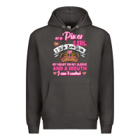 Smoke As A Pisces Girl I Was Born With My Heart On My Sleeve And A Mouth Premium Hoodie - Jasminsmagicworld