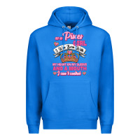 True Royal As A Pisces Girl I Was Born With My Heart On My Sleeve And A Mouth Premium Hoodie - Jasminsmagicworld