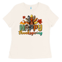 Bone happy thanksgiving Ladies Tee - CowGirlArtShop