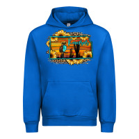 Cobalt kansas owl sunset sunflower map Urban Hoodie - JahusDesignShop
