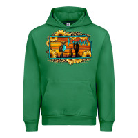 Emerald kansas owl sunset sunflower map Urban Hoodie - JahusDesignShop