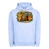 Kansas Owl Sunset Sunflower Map Urban Hoodie | Teevron