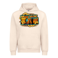 Sandshell kansas owl sunset sunflower map Urban Hoodie - JahusDesignShop