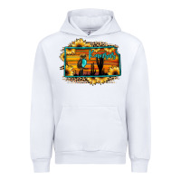 White kansas owl sunset sunflower map Urban Hoodie - JahusDesignShop