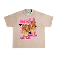 French Oak We're a perfect match Valentine's Day Urban Heavy Tee - FaDigitalArtStudio