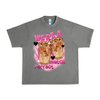 Tornado We're a perfect match Valentine's Day Urban Heavy Tee - FaDigitalArtStudio