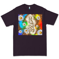 Plum be you with daisies Premium Tee - TumblerDesignByShophia