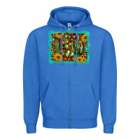 True Royal cactus christmas Zipper Hoodie - BarkalooDesign
