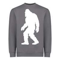 Storm bigfoot walking silhouette Heavyweight Sweatshirt - artisFamous