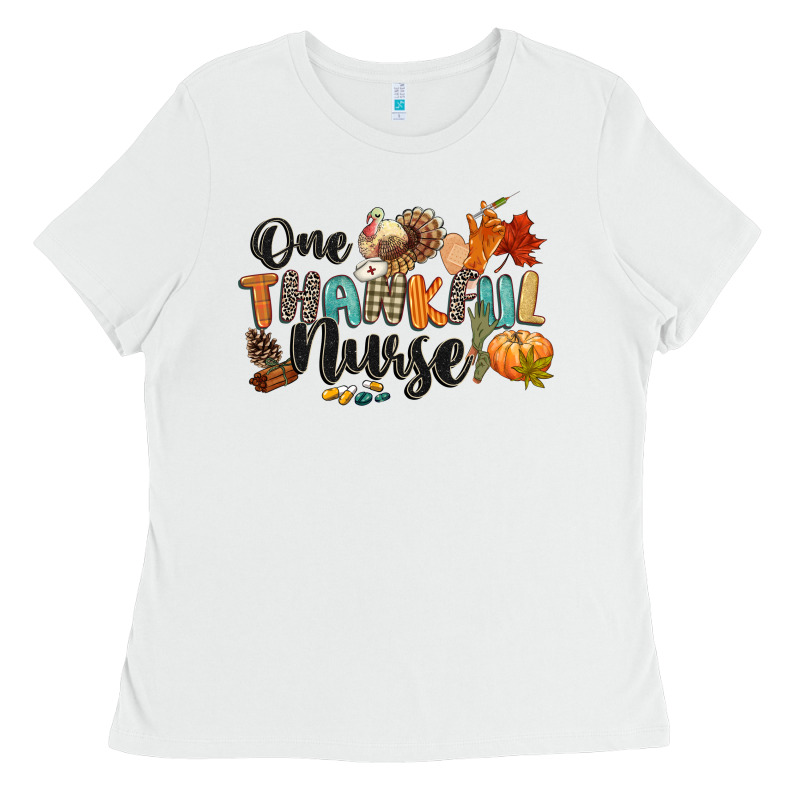 One Thankful Nurse Ladies Tee by CowGirlArtShop | Teevron