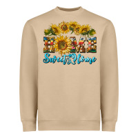 Mushroom home sweet home sunflower Heavyweight Sweatshirt - BarkalooDesign