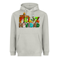 Moon Dust feliz navidad sombrero Heavyweight Hoodie - AdoDesignShop