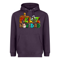 Plum feliz navidad sombrero Heavyweight Hoodie - AdoDesignShop