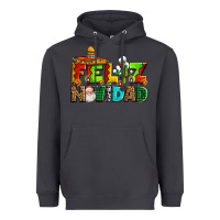 Smoke feliz navidad sombrero Heavyweight Hoodie - AdoDesignShop