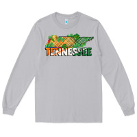 Moon Dust tennessee map st patrick's day Long Sleeve Tee - FaDigitalArtStudio