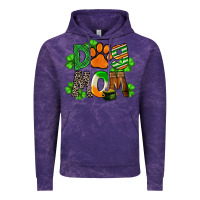 Cloud Purple St. Patricks Dog Mom Vintage Hoodie - FaDigitalArtStudio