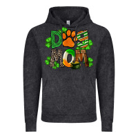 Vintage Black St. Patricks Dog Mom Vintage Hoodie - FaDigitalArtStudio