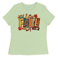 Matcha i love fall most of all Ladies Tee - CowGirlArtShop