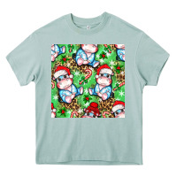 Arona Christmas cute hippo sitting Heavy Core Tee - NancyCooperArtShop