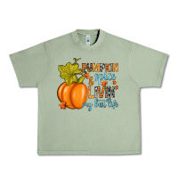 Oil Green Pumpkin spice and livin' my best life Urban Heavy Tee - RanaPortraitStore