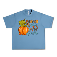 Pebble Blue Pumpkin spice and livin' my best life Urban Heavy Tee - RanaPortraitStore