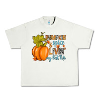 Pistachio Pumpkin spice and livin' my best life Urban Heavy Tee - RanaPortraitStore
