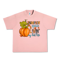 Salmon Pumpkin spice and livin' my best life Urban Heavy Tee - RanaPortraitStore