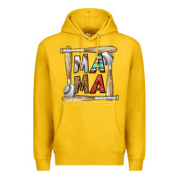 Lemon baseball mama Premium Hoodie - CowhideDigitalArt
