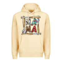 Pina Colada baseball mama Premium Hoodie - CowhideDigitalArt