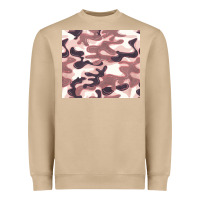Mushroom milky camouflage Heavyweight Sweatshirt - BarkalooDesign