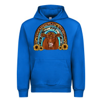 Cobalt red angus rainbow Urban Hoodie - JahusDesignShop