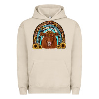 Pigment French Oak red angus rainbow Urban Hoodie - JahusDesignShop