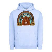 Pigment Grape Ice red angus rainbow Urban Hoodie - JahusDesignShop