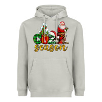 Moon Dust cozy season with santa christmas tree cactus and gift Heavyweight Hoodie - AdoDesignShop