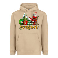 Mushroom cozy season with santa christmas tree cactus and gift Heavyweight Hoodie - AdoDesignShop
