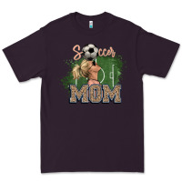 Plum Soccer Mom Premium Tee - HowdyJamesFarm