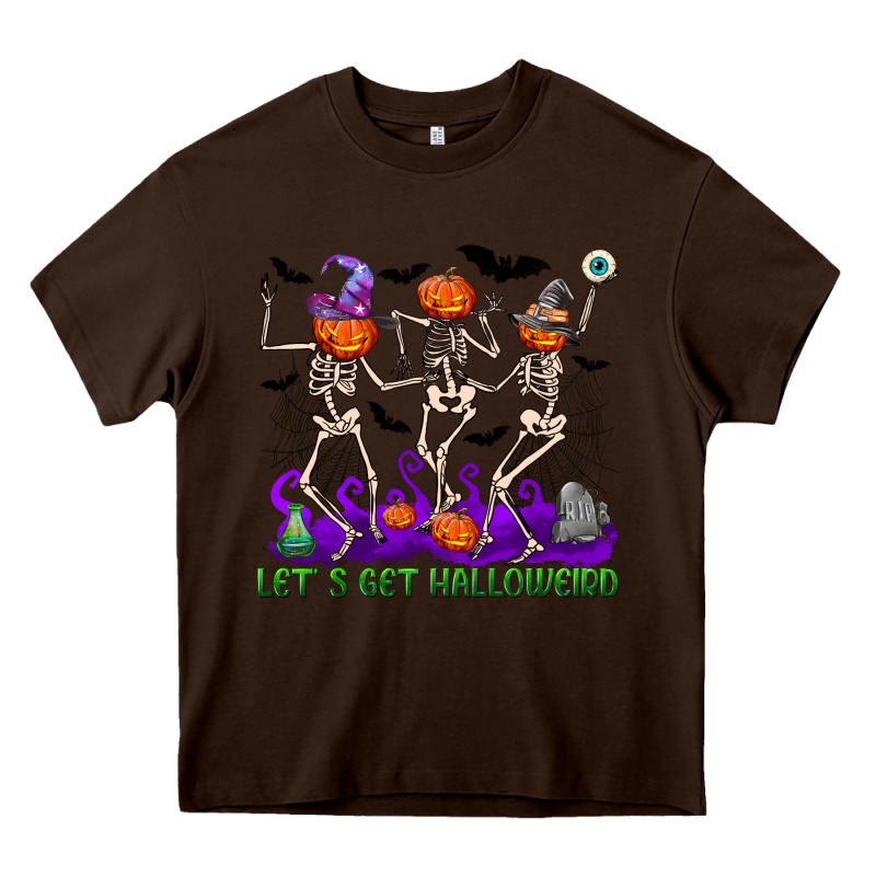 Let's Get Halloweird Heavy Core Tee by NancyCooperArtShop | Teevron