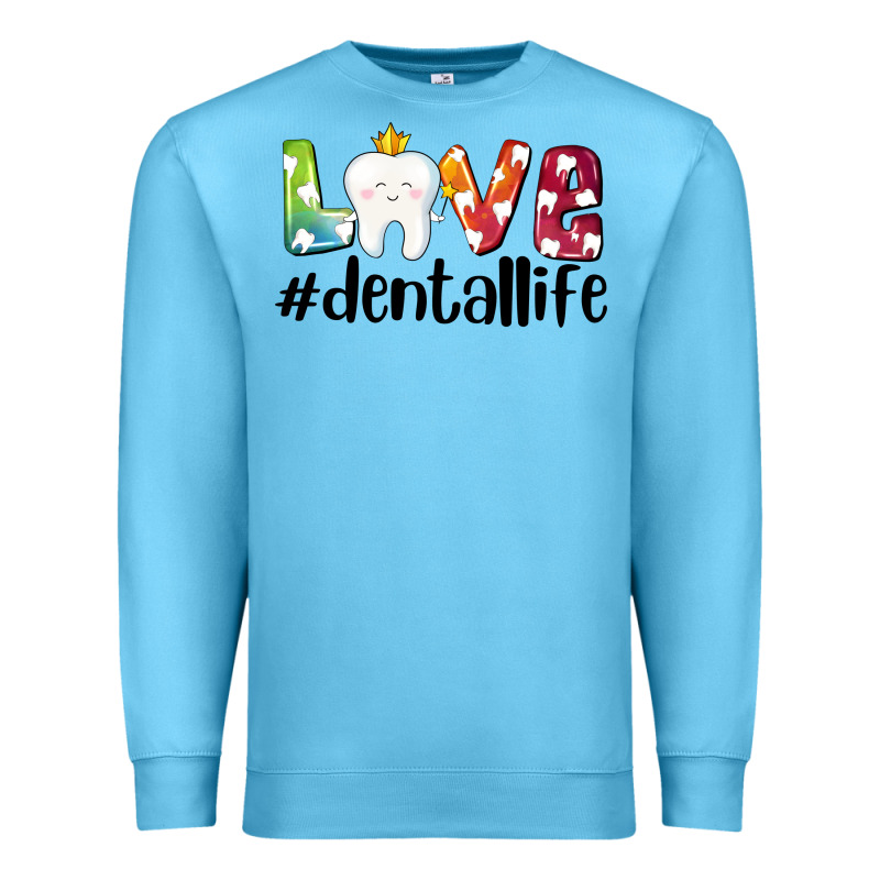 Love Dentallife Premium Sweatshirt by AdoDesignShop | Teevron