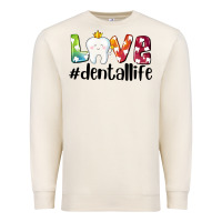 Sandshell love dentallife Premium Sweatshirt - AdoDesignShop