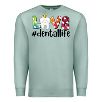 Seafoam love dentallife Premium Sweatshirt - AdoDesignShop