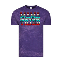 Cloud Purple Mama Tried Serape Vintage Tee - CowCowDesign