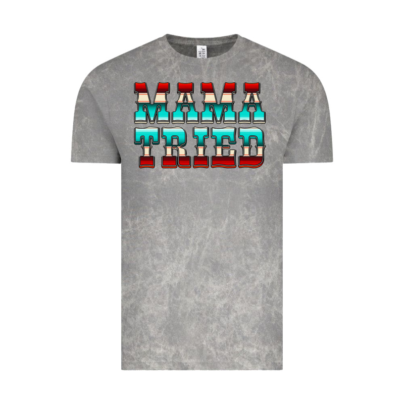 Mama Tried Serape Vintage Tee by CowCowDesign | Teevron