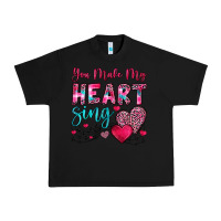 Black you make my heart sing Urban Heavy Tee - OliviaCreatesArt