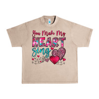 French Oak you make my heart sing Urban Heavy Tee - OliviaCreatesArt