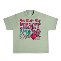 Oil Green you make my heart sing Urban Heavy Tee - OliviaCreatesArt