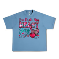 Pebble Blue you make my heart sing Urban Heavy Tee - OliviaCreatesArt